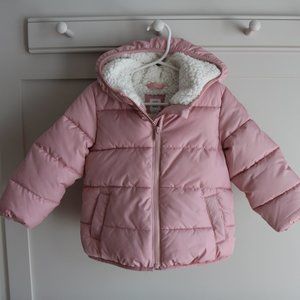 Baby Gap Pink Down Puffer Jacket